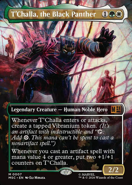 T'Challa, the Black Panther (7) - Marvel Super Heroes Commander (MSC)