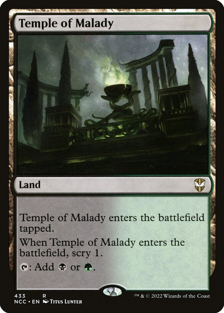 Temple of Malady (433) - New Capenna Commander (NCC)