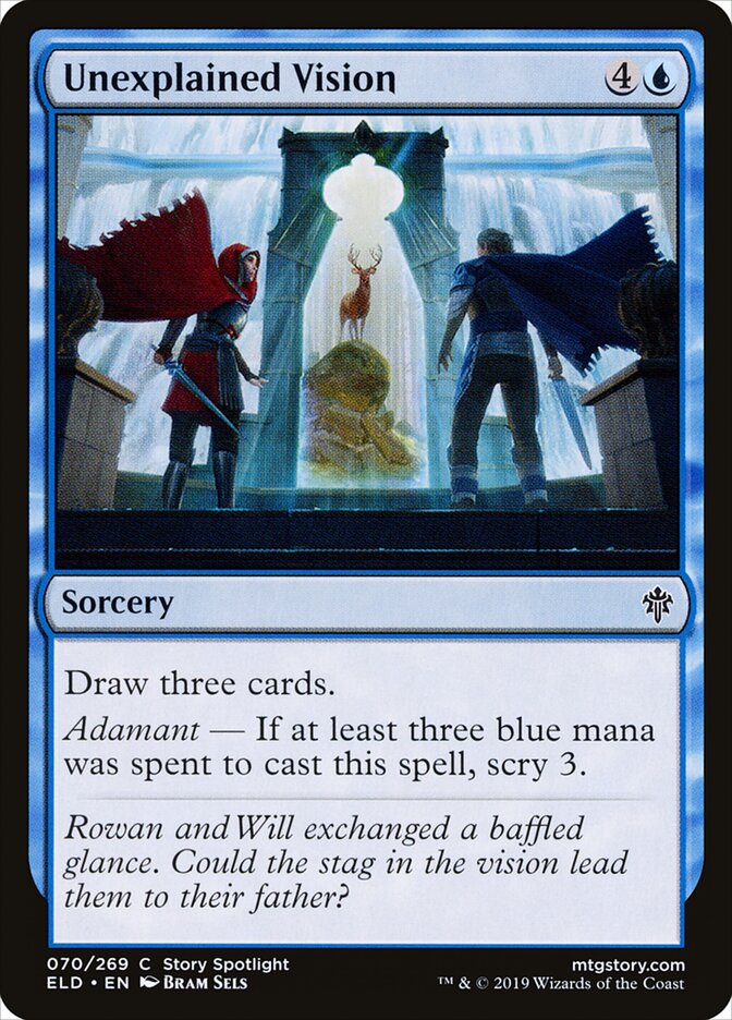 Unexplained Vision (70) - Throne of Eldraine (ELD)