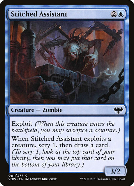 Stitched Assistant (81) - Innistrad: Crimson Vow (VOW)