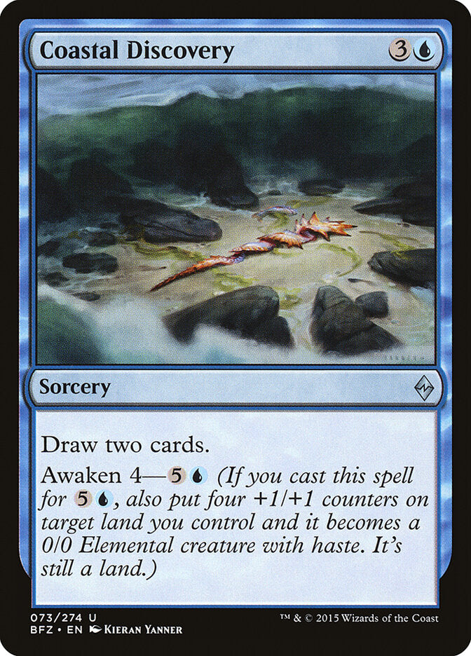 Coastal Discovery (73) - Battle for Zendikar (BFZ)