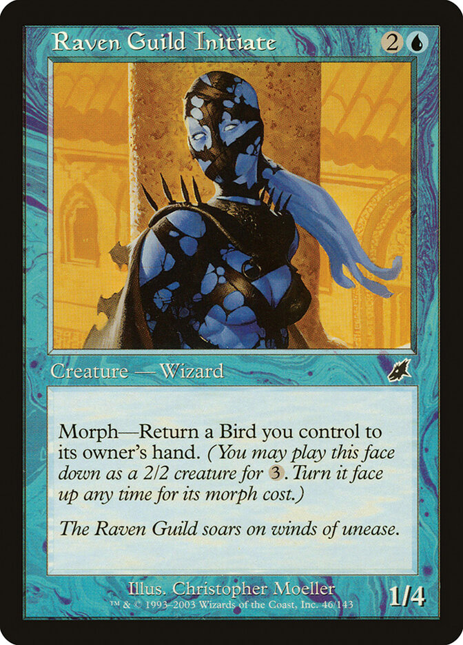 Raven Guild Initiate (46) - Scourge (SCG)