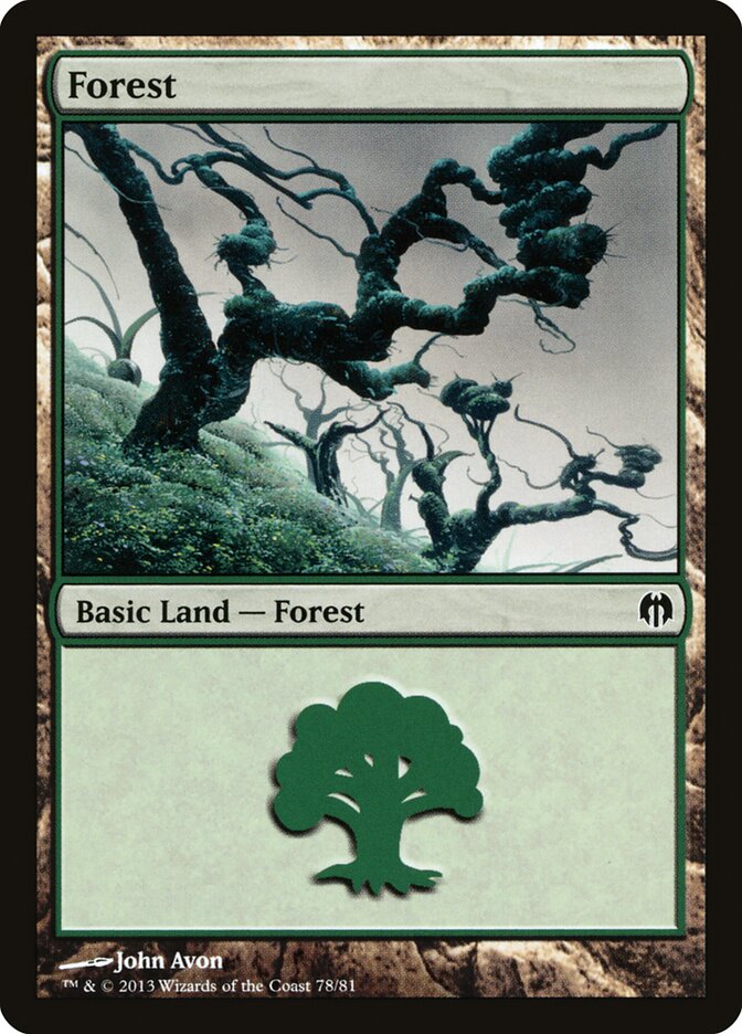 Forest (78) - Duel Decks: Heroes vs. Monsters (DDL)
