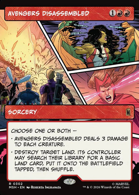 Avengers Disassembled (302) - Marvel Super Heroes (MSH)