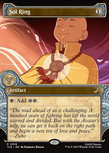 Sol Ring (316) - Avatar: The Last Airbender Eternal (TLE)