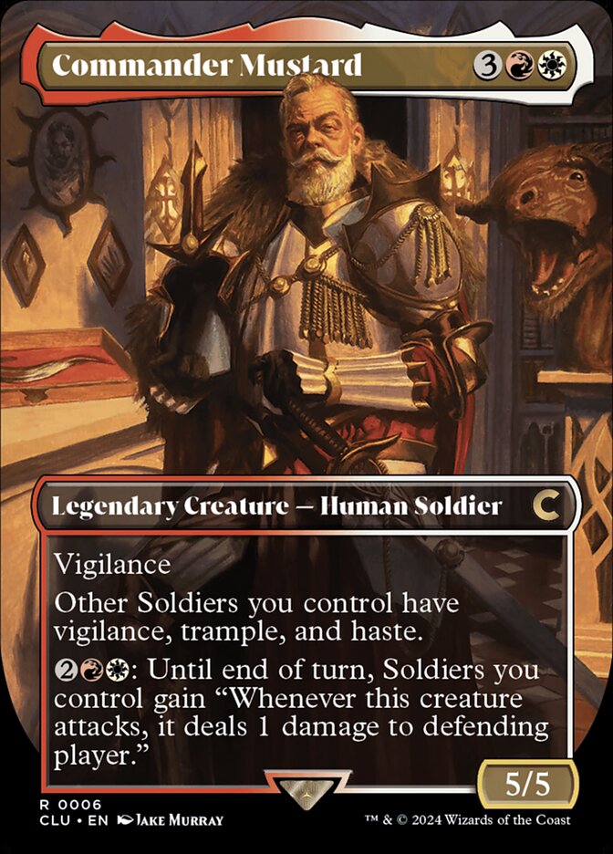 Commander Mustard (6) - Ravnica: Clue Edition (CLU)