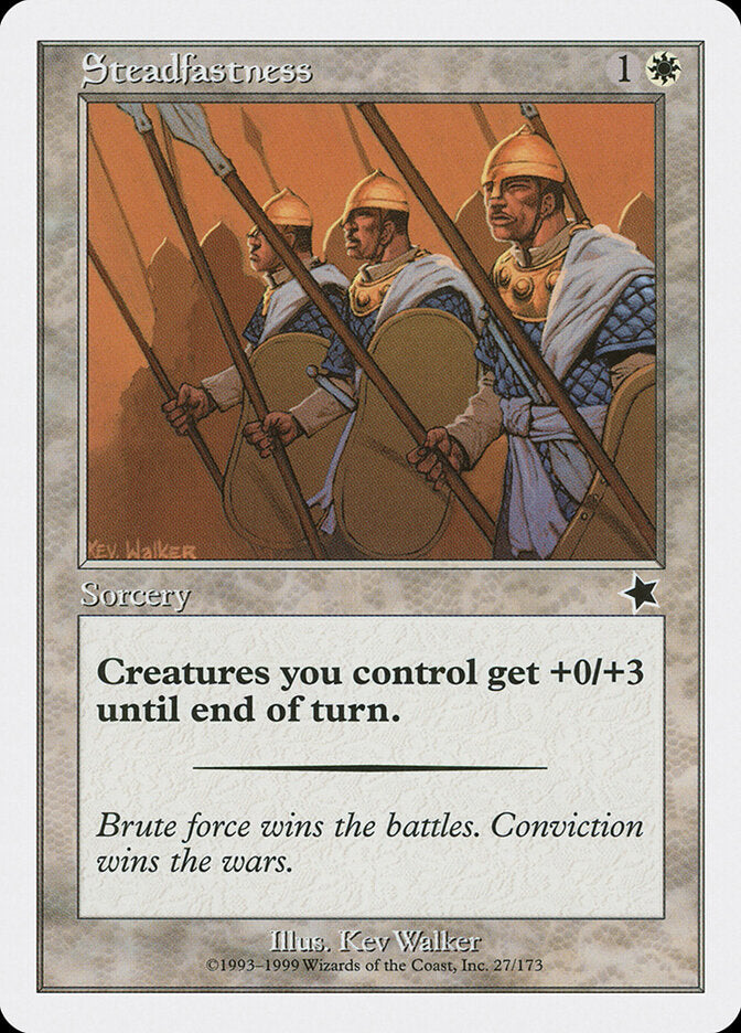 Steadfastness (27) - Starter 1999 (S99)