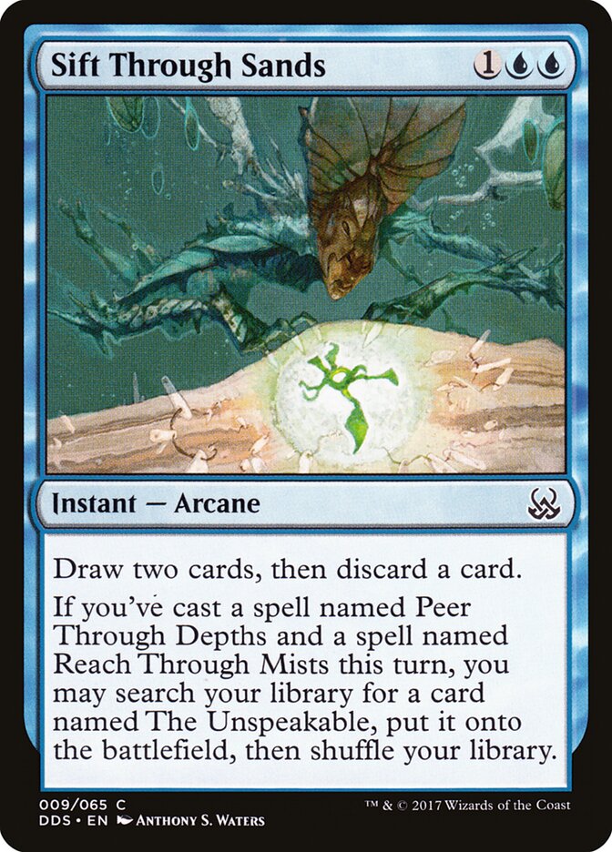Sift Through Sands (9) - Duel Decks: Mind vs. Might (DDS)