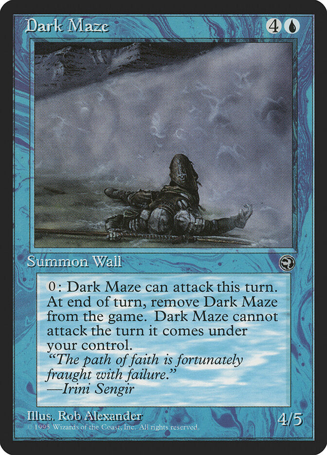 Dark Maze (25a) - Homelands (HML)