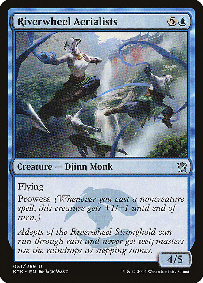 Riverwheel Aerialists (51) - Khans of Tarkir (KTK)