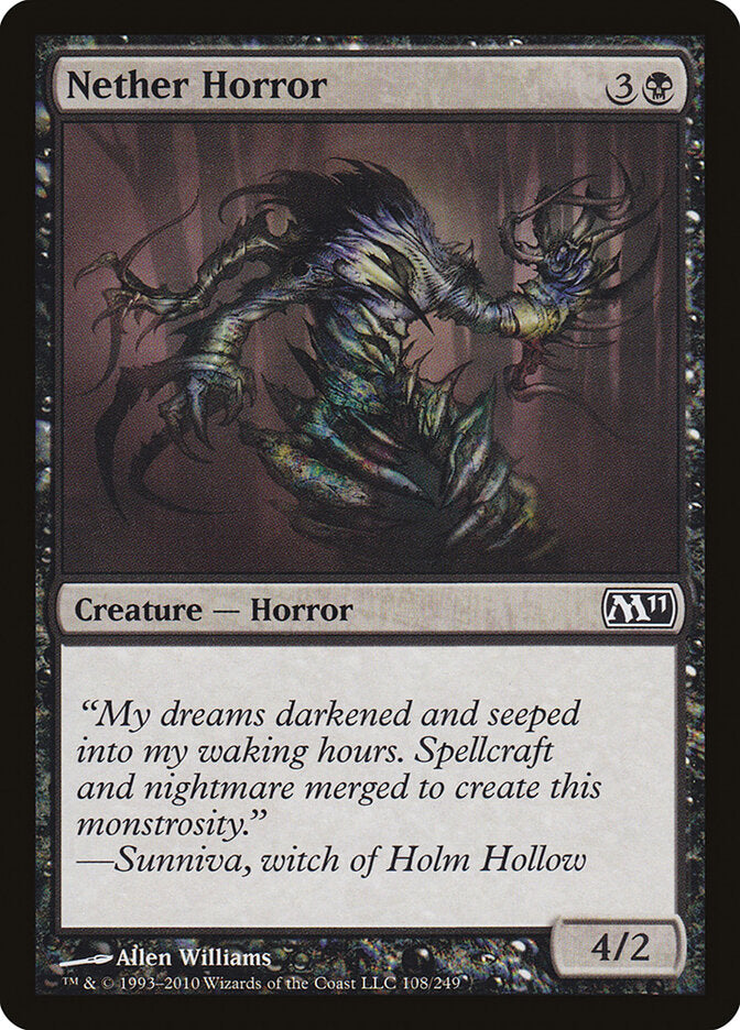 Nether Horror (108) - Magic 2011 (M11)
