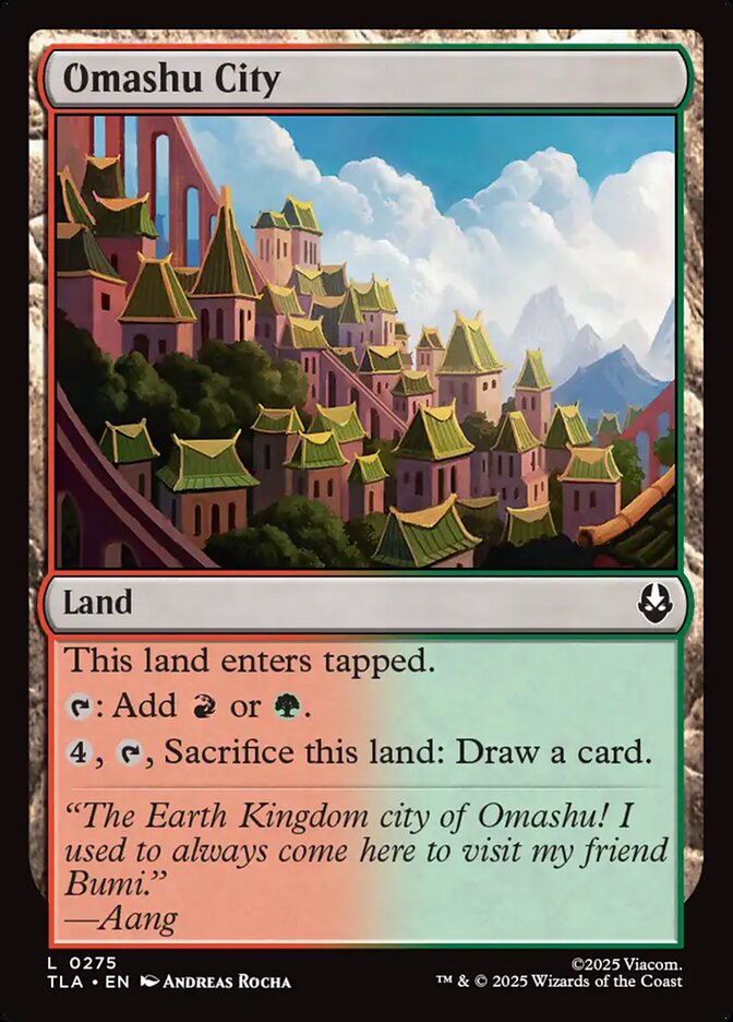 Omashu City (275) - Avatar: The Last Airbender (TLA)