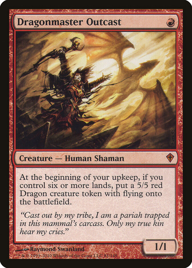 Dragonmaster Outcast (81) - Worldwake (WWK)