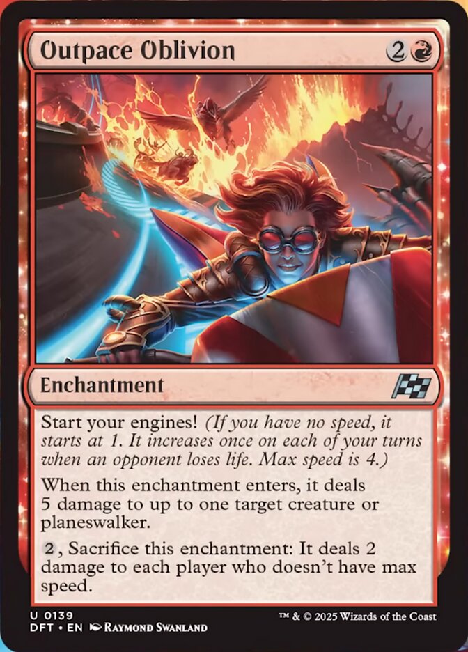 Outpace Oblivion - [Foil] Aetherdrift (DFT)