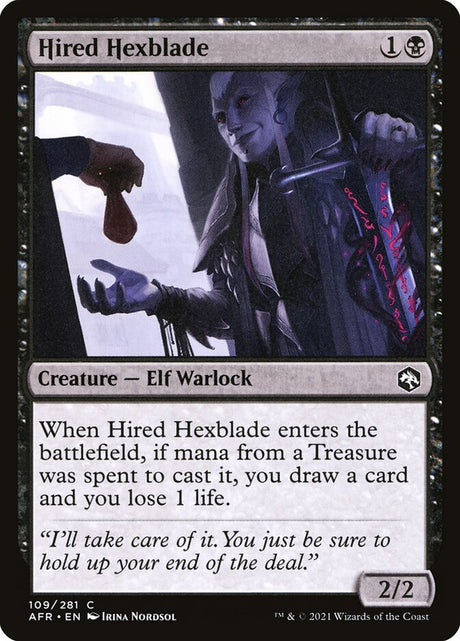 Hired Hexblade (109) - Adventures in the Forgotten Realms (AFR)