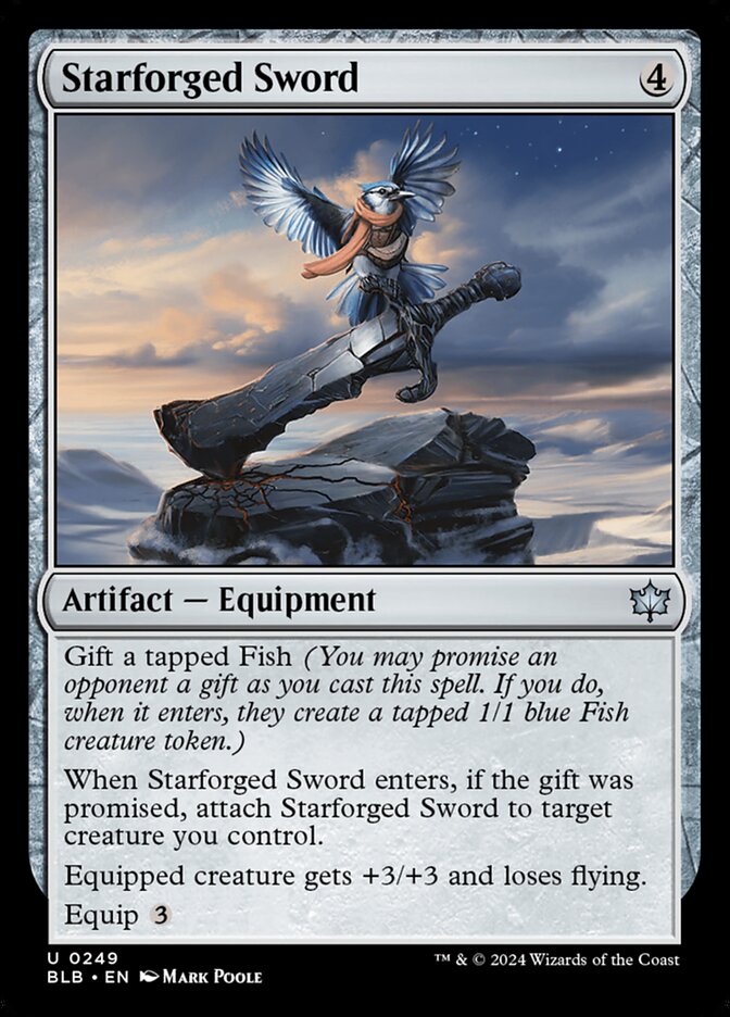 Starforged Sword - [Foil] Bloomburrow (BLB)