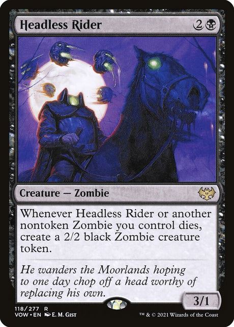 Headless Rider (118) - Innistrad: Crimson Vow (VOW)