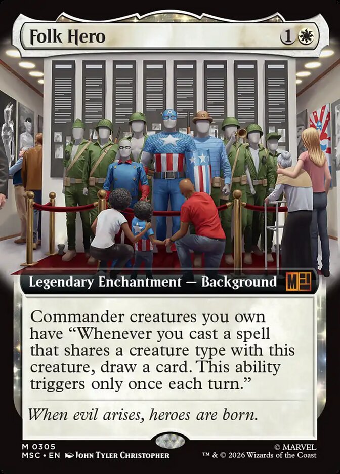 Folk Hero (305) - Marvel Super Heroes Commander (MSC)