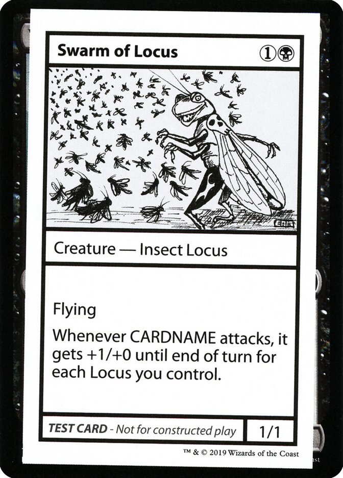 Swarm of Locus (48) - Mystery Booster Playtest Cards 2021 (CMB2)