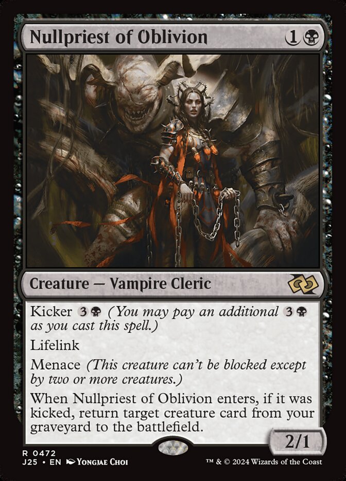Nullpriest of Oblivion - Foundations Jumpstart (J25)