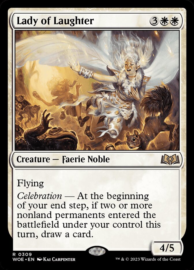 Lady of Laughter (309) - Wilds of Eldraine (WOE)