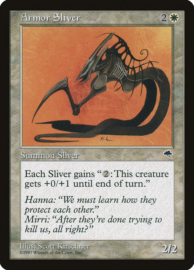 Armor Sliver (4) - Tempest (TMP)
