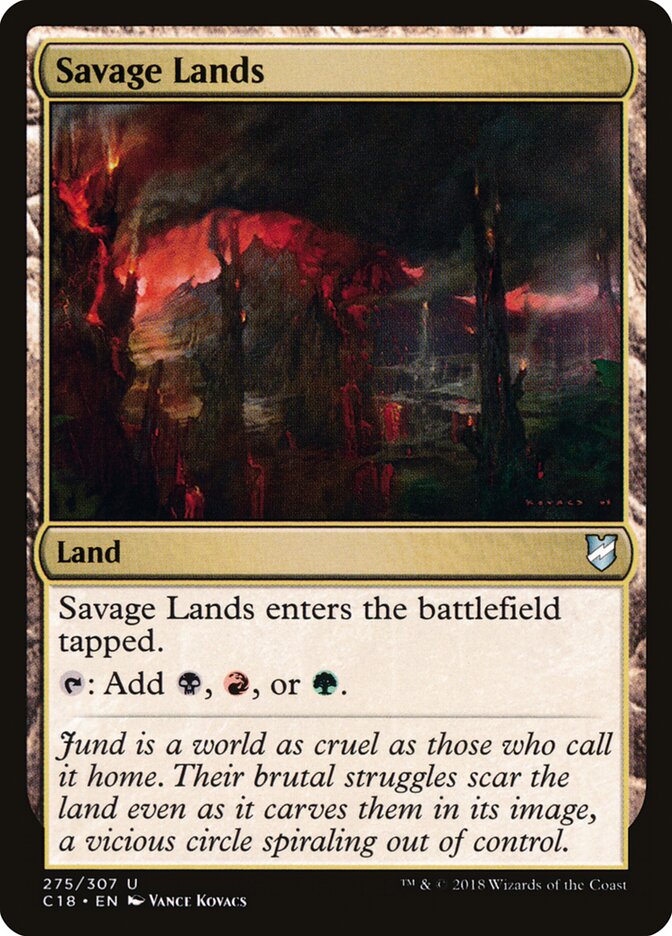 Savage Lands (275) - Commander 2018 (C18)