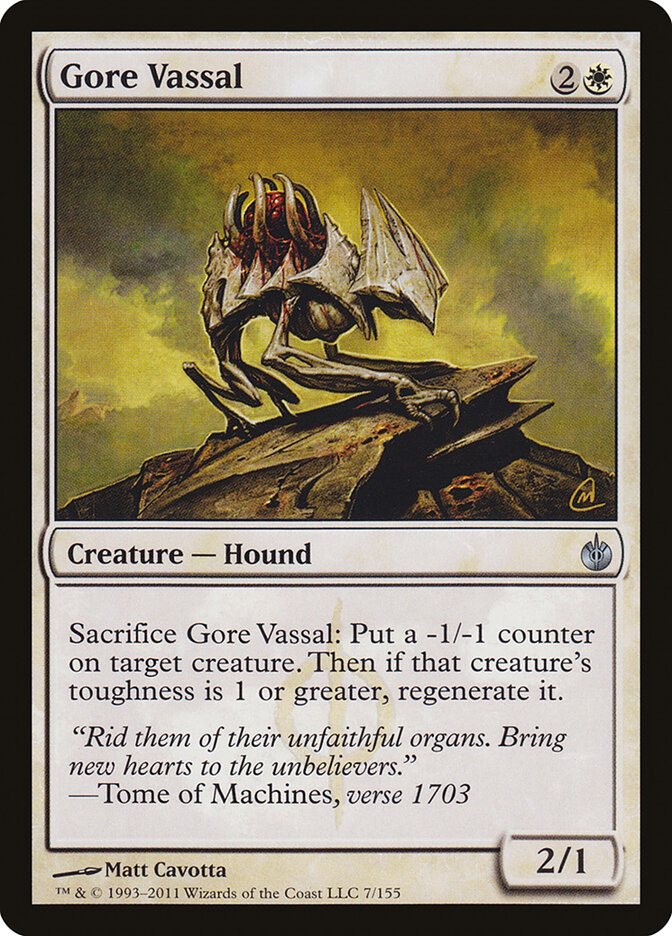 Gore Vassal (7) - Mirrodin Besieged (MBS)