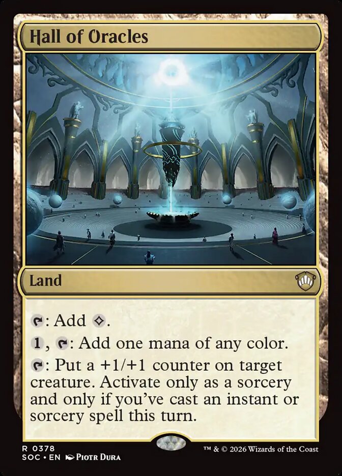 Hall of Oracles (378) - Secrets of Strixhaven Commander (SOC)
