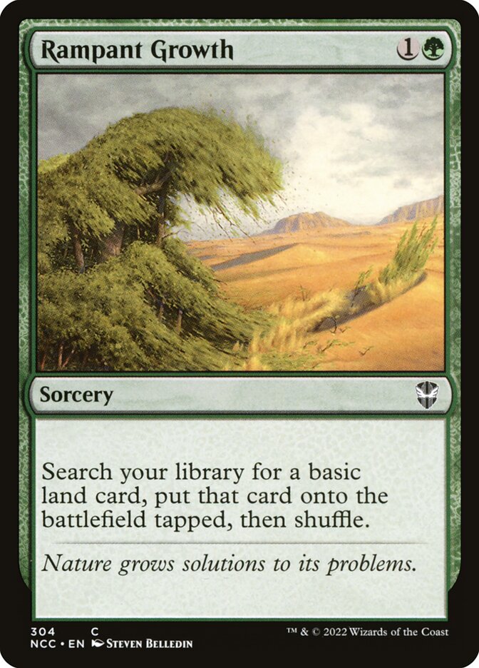 Rampant Growth (304) - New Capenna Commander (NCC)