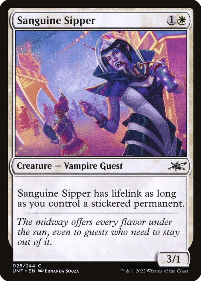 Sanguine Sipper (26) - Unfinity (UNF)
