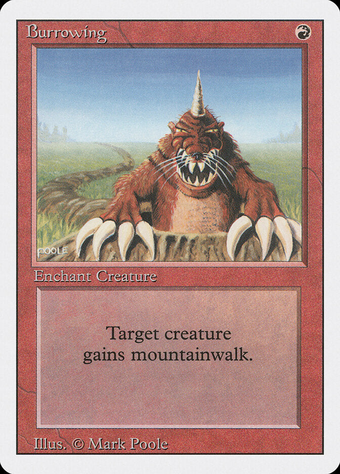 Burrowing (140) - Revised Edition (3ED)