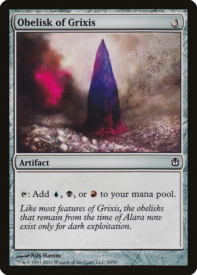 Obelisk of Grixis (60) - Duel Decks: Ajani vs. Nicol Bolas (DDH)