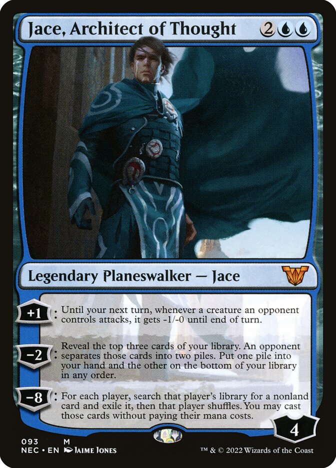 Jace, Architect of Thought (93) - Neon Dynasty Commander (NEC)