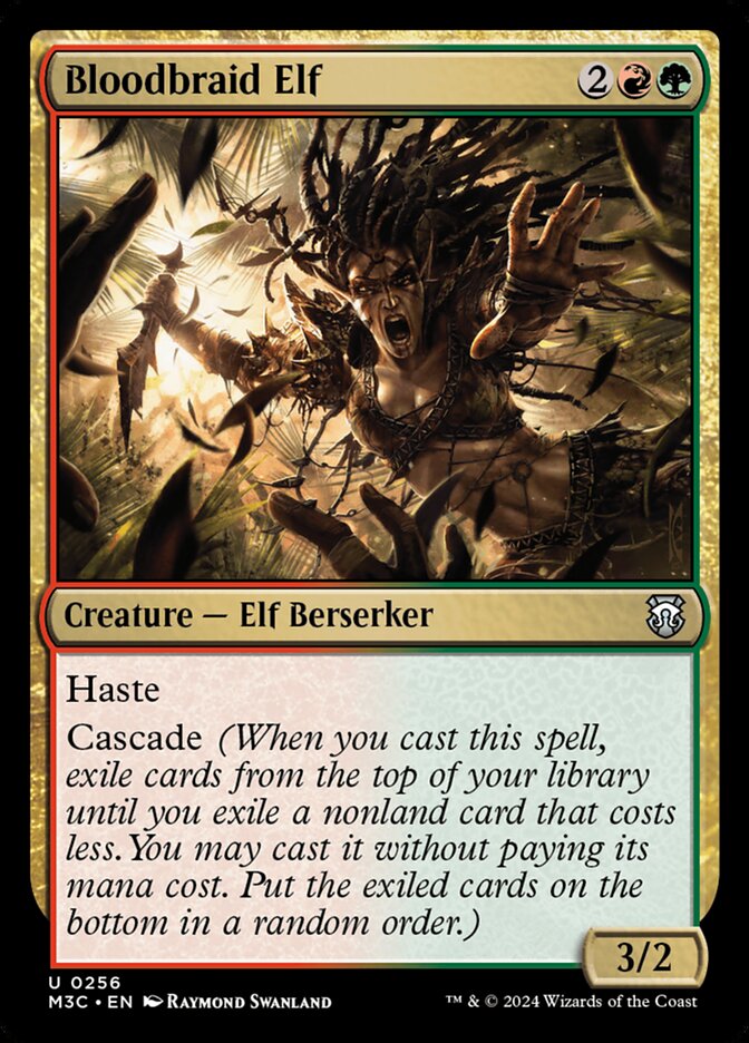 Bloodbraid Elf (256) - Modern Horizons 3 Commander (M3C)