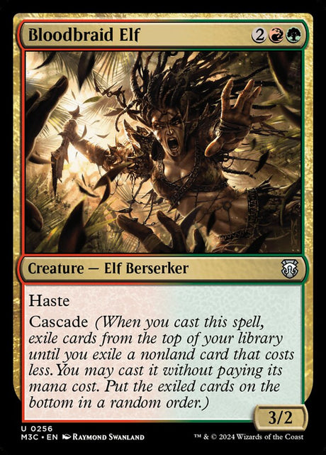Bloodbraid Elf (256) - Modern Horizons 3 Commander (M3C)