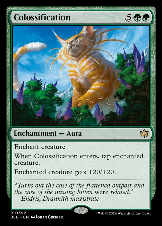 Colossification (392) - Bloomburrow (BLB)