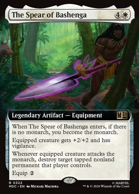The Spear of Bashenga (322) - Marvel Super Heroes Commander (MSC)