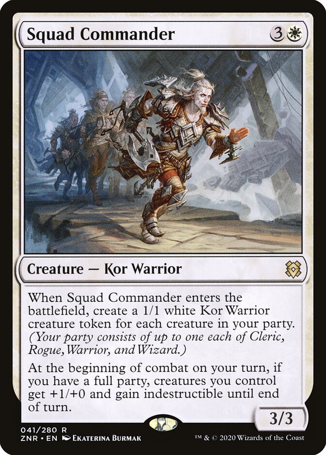 Squad Commander (41) - Zendikar Rising (ZNR)