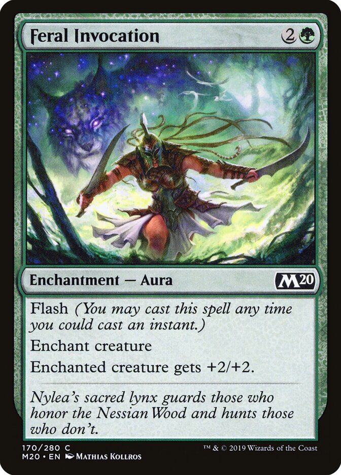 Feral Invocation (170) - Core Set 2020 (M20)