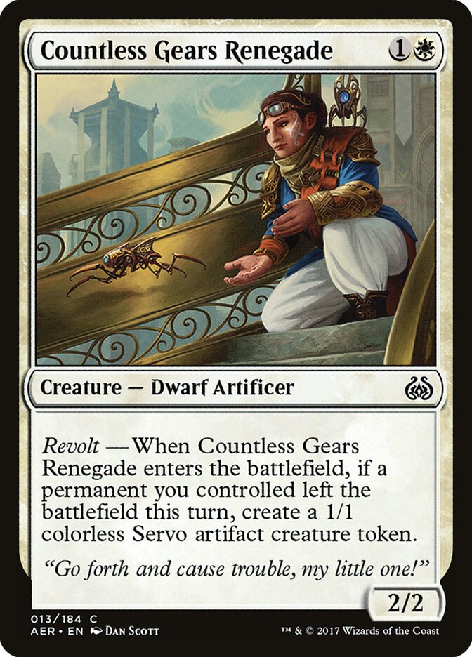 Countless Gears Renegade (13) - Aether Revolt (AER)