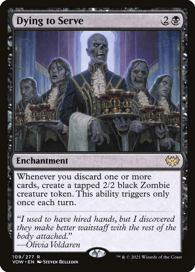 Dying to Serve (109) - Innistrad: Crimson Vow (VOW)