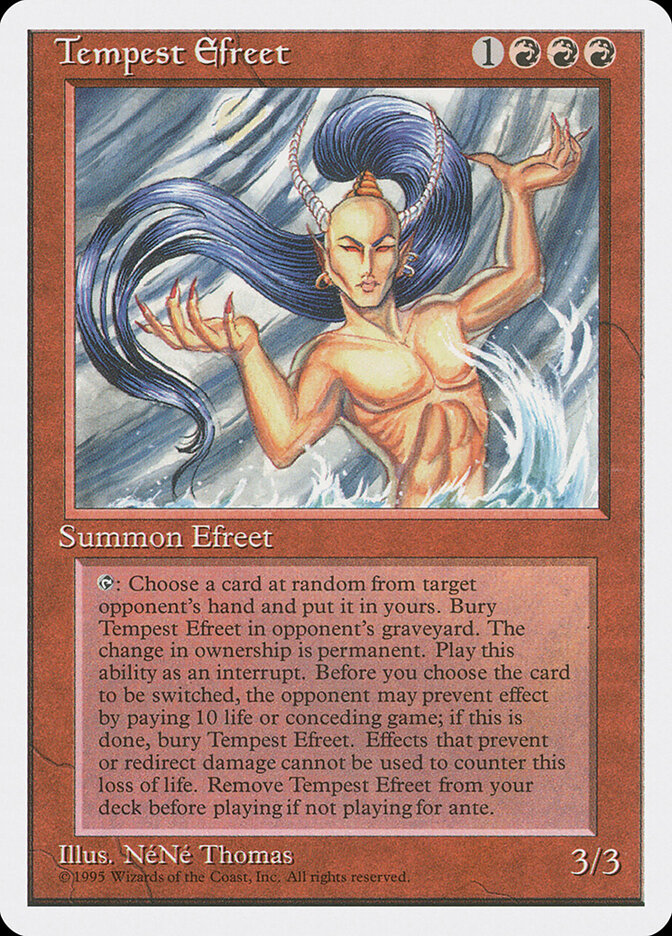 Tempest Efreet (225) - Fourth Edition (4ED)