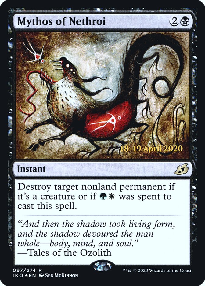 Mythos of Nethroi (97s) - Ikoria: Lair of Behemoths Promos (PIKO)