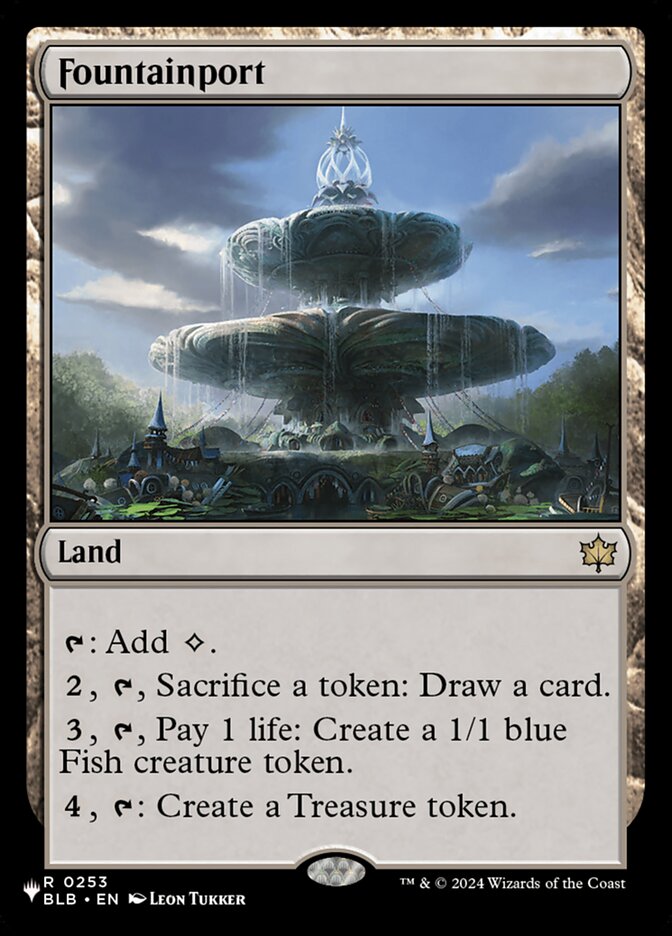 Fountainport (BLB-253) - The List (PLST)