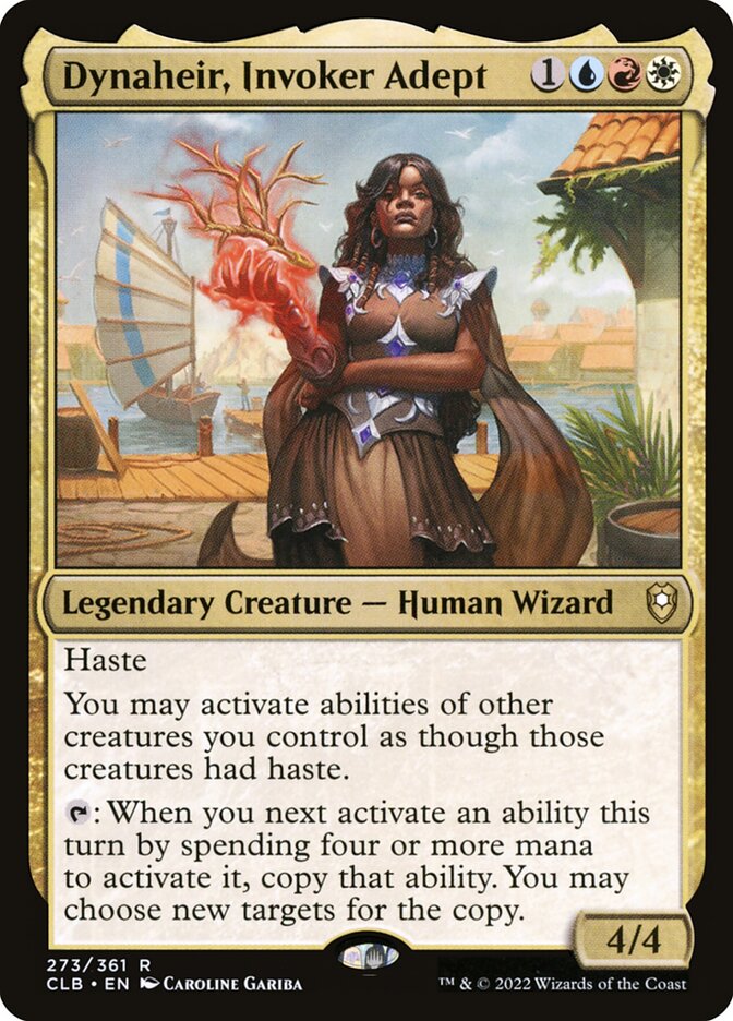 Dynaheir, Invoker Adept (273) - Commander Legends: Battle for Baldur's Gate (CLB)