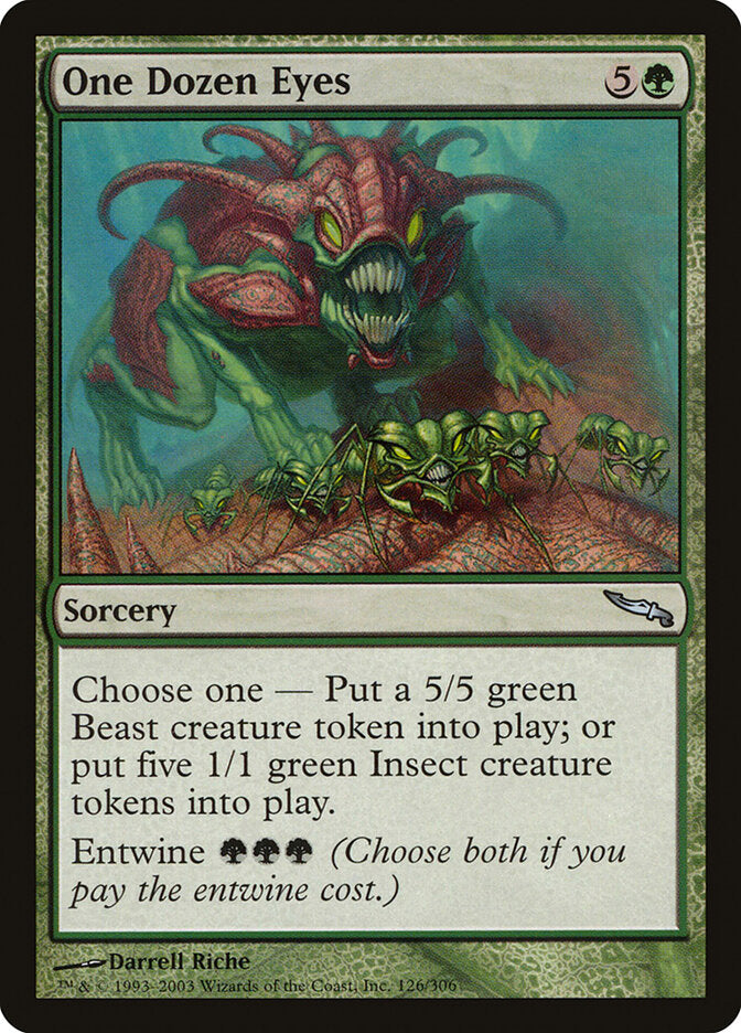 One Dozen Eyes (126) - Mirrodin (MRD)
