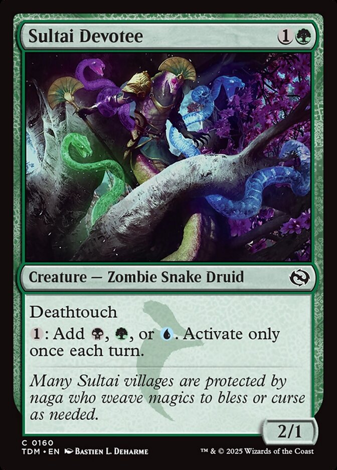 Sultai Devotee (160) - Tarkir: Dragonstorm (TDM)
