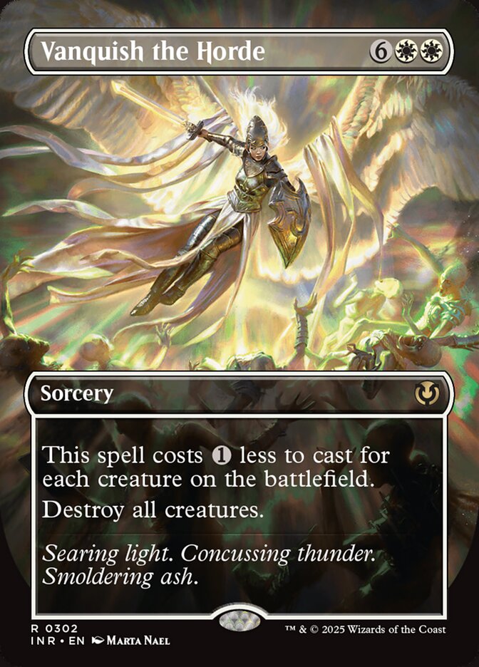 Vanquish the Horde - [Foil, Borderless] Innistrad Remastered (INR)