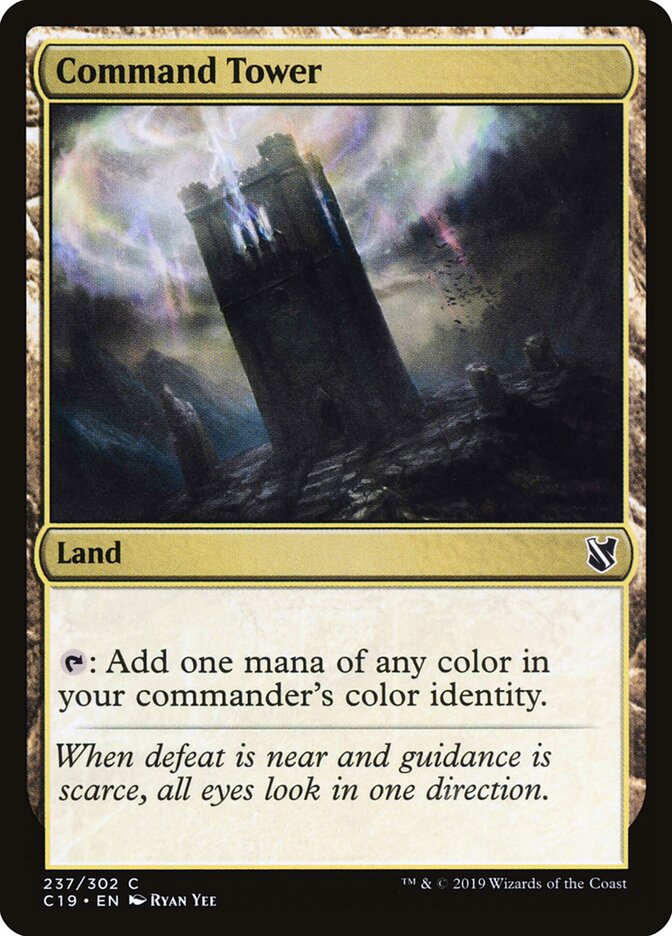 Command Tower (237) - Commander 2019 (C19)